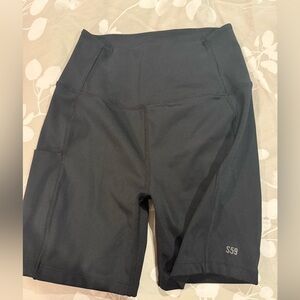 Splits59 Black Bike Shorts